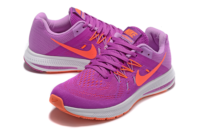 Nike Zoom Winflo II Purple Orange Running Shoes For Women